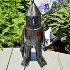 Tin Man Statue Garden Ornament