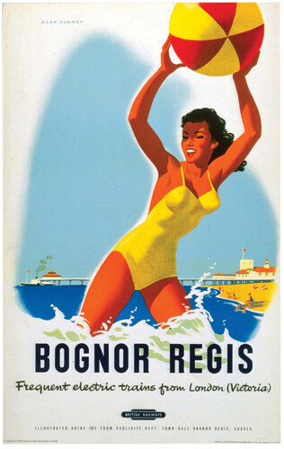 Vintage bognor regis - vintage, art