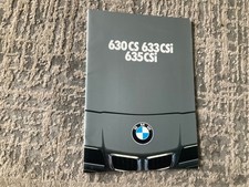 BMW   630CS 633CSi  635CSi  BROCHURE.   1979