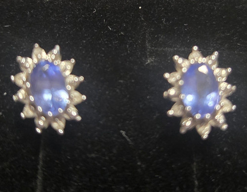 9ct white gold diamond and