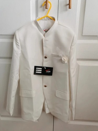 Yes boys white blazer - blazer, coat