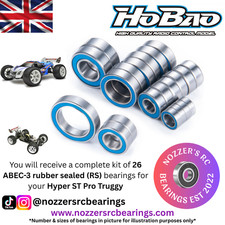 Hobao Hyper ST Pro Truggy Complete Bearing Kit