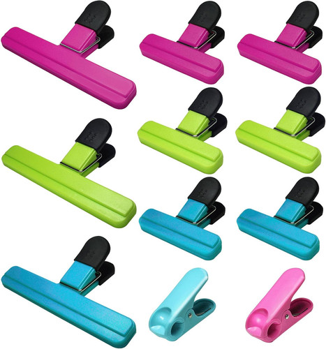 Pack chip clips food bag - 11,