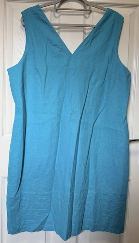 Peacocks dress summer linen - peacocks, 18