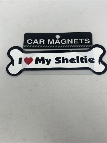 Dog bone magnet - dog,