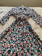 Zara floral dress M