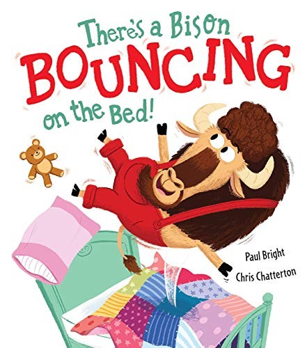There bison bouncing on - there's,