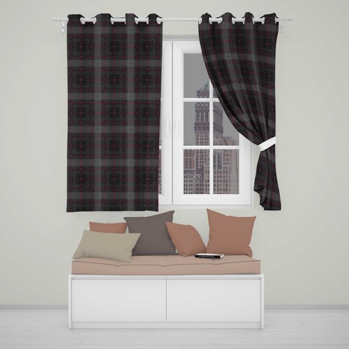 Blackout eyelet curtains - blackout,