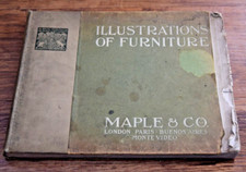 Antique Maple & Co Illustrations of Furniture book interior furnishing catalogue