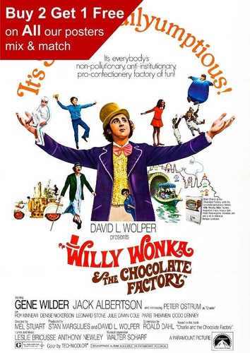 Willy wonka and the - and, chocolate