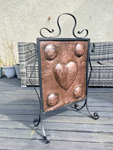 Antique art nouveau heart - art,