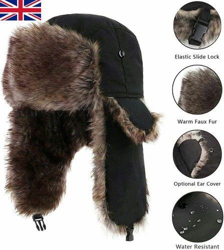 Men winter trapper aviator - winter,