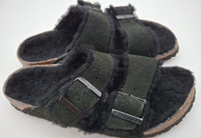 Birkenstock Fur Shearling and Suede Arizona - UK 7, EUR 40 Narrow