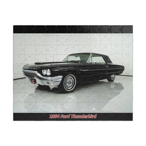 1964 ford thunderbird jigsaw - thunderbird,