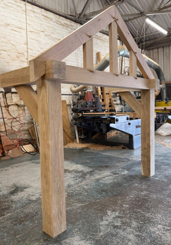 Display oak porch 2000mm - display,