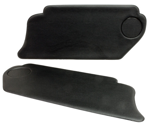 Rear kick panel set black - kick,