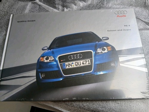 Audi rs4 hardback - audi,