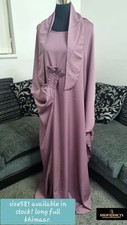 Elegant, Beautiful Abaya/ Dress / Khimar In  Size 58