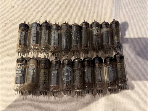 20x ul84 valve tubes - ul84,