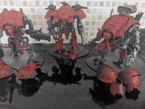 Chaos knights army 3 - knights,