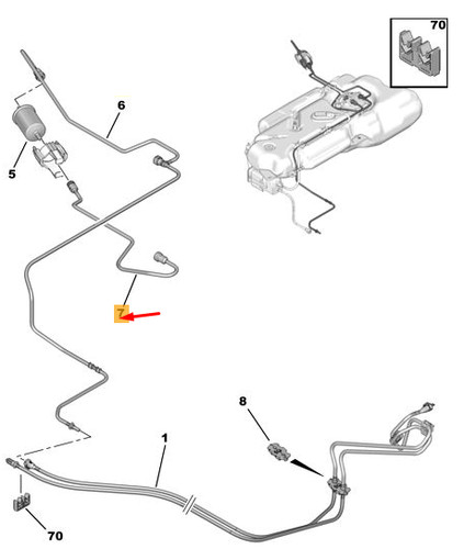 Citro mk3 fuel feed - c3,