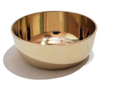Indian kansa bronze solid bowl - solid,
