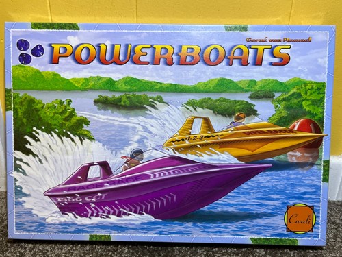 Cwali boardgame powerboats - cwali,