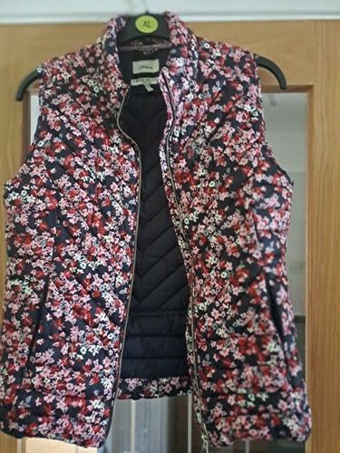 Joules gilet floral - sz, 14