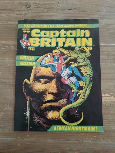 Captain britain 10 1985 - captain,
