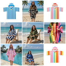 Sand Free Hooded Poncho Towel
