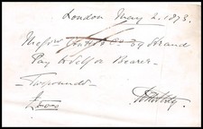 Antique 1873 Victorian