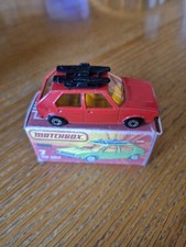 Matchbox Superfast Red No7 Volkswagen Golf in repro box #2