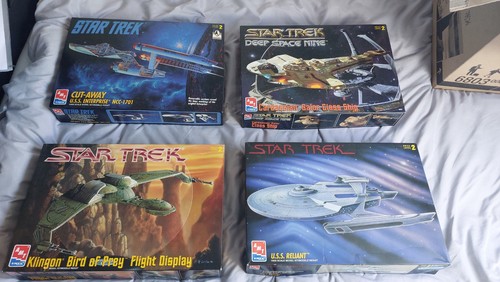 Star trek amt model kits - 4,