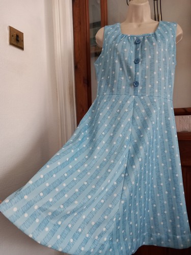 Vtg 70s crimplene type fit - vtg,