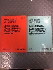 HITACHI PARTS CATALOGUE ZAXIS 135US 135US-E 135USK  AND COMPONENT PARTS
