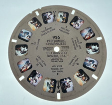 Vintage View-master  Reel 926 Performing Chimpanzees