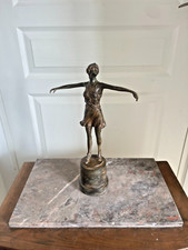 Vintage Bronze Dancer