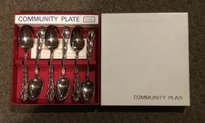 Oneida Community Plate MANSION HOUSE. Six Tea Spoons