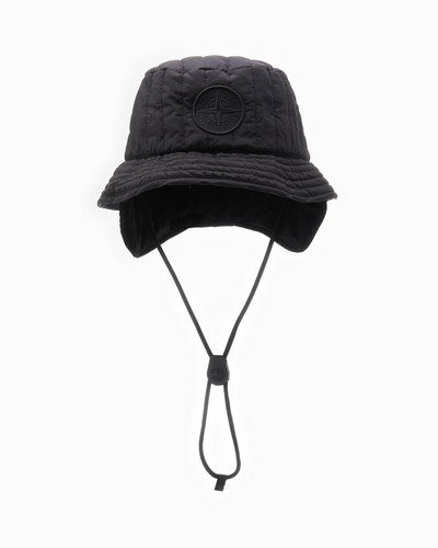 Stone island black nylon metal - island,