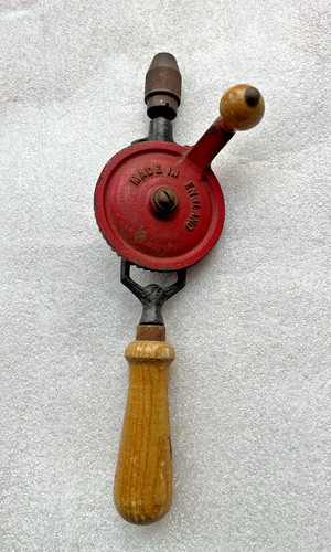 Vintage stanley hand drill - hand,