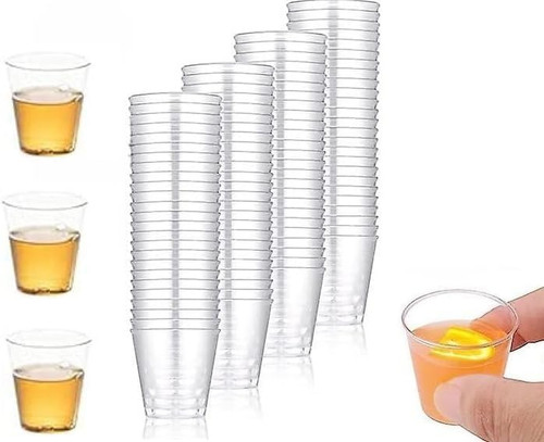 Shot glasses 30x plastic - glasses, mini