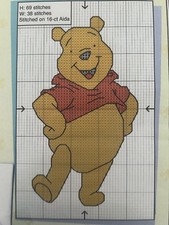 Disney’s Winnie The Pooh Mini Cross Stitch Card Kit