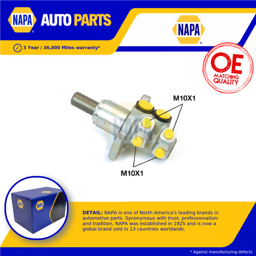 Brake master cylinder - cylinder, fits