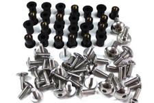 Stainless Fairing & Screen Bolts Wellnut Kit for Yamaha TZR 250 2MA 1986-1991