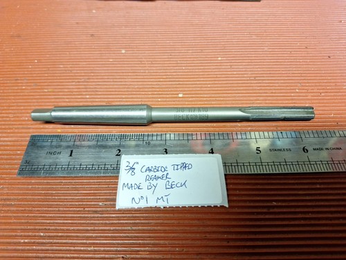 Carbide tipped reamer - carbide,