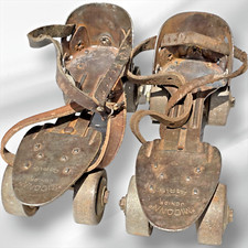 Vintage French Metal Roller