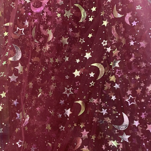 Star moon mesh - star,