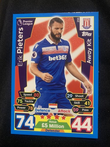 Match attax stoke - match, erik