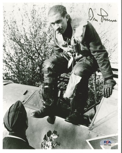 Adolf galland signed - galland, 8x10
