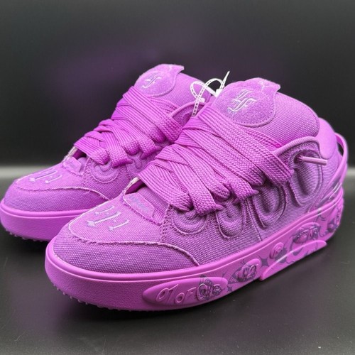 Puma men purple trainers - men's,